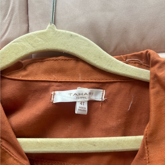 Tahari Girl Orange Top - Picture 1 of 2